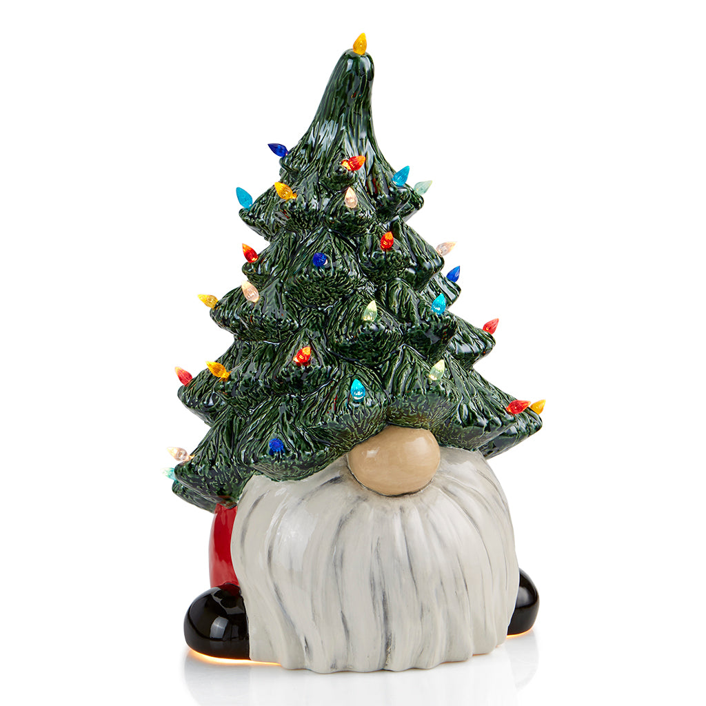 Ceramic Gnome Treetop