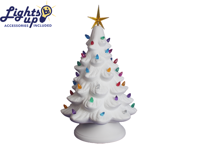 12/13 Ceramic Christmas Tree Workshops 11am