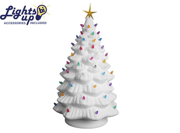 12/13 Ceramic Christmas Tree Workshops 11am