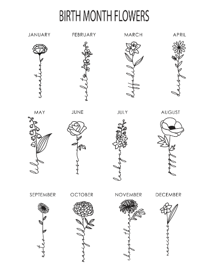 Birth Flower Workshop