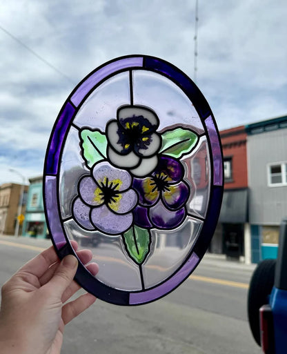Purple flowers