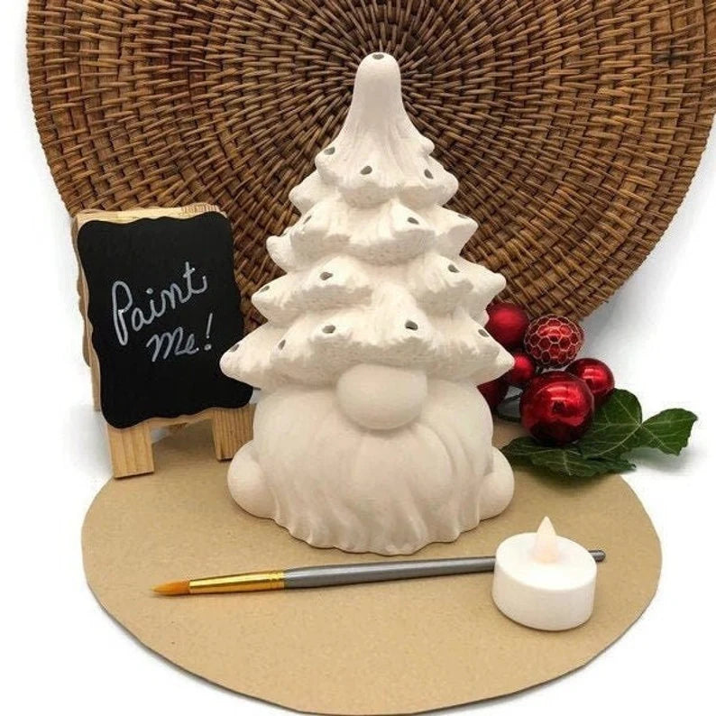 Ceramic Gnome Treetop