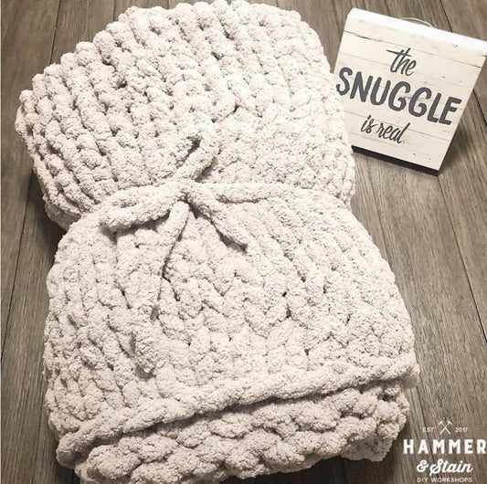 We will make a Chunky Throw/Blanket for you!!