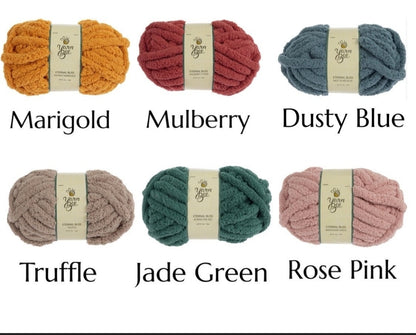 1/12 Private Party Funday Chunky Yarn Throw Workshop 5pm