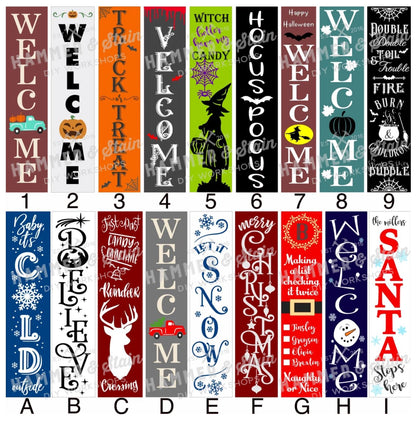 Welcome Two 1-9 A-I